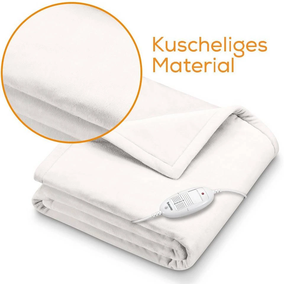 BEURER Heizdecke »HD 75 Cosy White«, 6 elektronisch geregelte Temperaturstufen 5 BEURER Heizdecke »HD 75 Cosy White«, 6 elektronisch geregelte Temperaturstufen – Bild 5