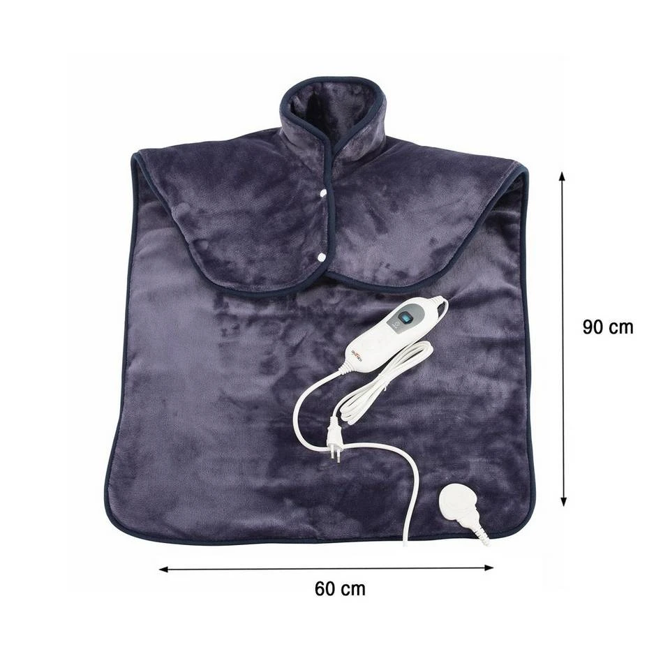 Grafner Heizdecke »Wärmedecke - Heizkissen - Nackenwärmer Nacken Rücken Schulter elektrisch Wärmekissen Heizdecke«, Stck, 1-tlg., 1, Max. Temperatur: 65°C, Gesamtmaße: ca. Länge 90cm Breite 60cm 4 Grafner Heizdecke »Wärmedecke - Heizkissen - Nackenwärmer Nacken Rücken Schulter elektrisch Wärmekissen Heizdecke«, Stck, 1-tlg., 1, Max. Temperatur: 65°C, Gesamtmaße: ca. Länge 90cm Breite 60cm – Bild 4