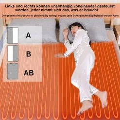 Fortuna Lai Heizdecke »XXXL 180 W Wärmeyudecke«, mit Temperaturregelung, aus Flanell, 200 x 180 cm, Maschinenwaschba Braun, Beige, Blau -Heizdecken Verkaufsgeschäft 07bf61c3 ae47 45a6 80af 3e2f0a84e1be