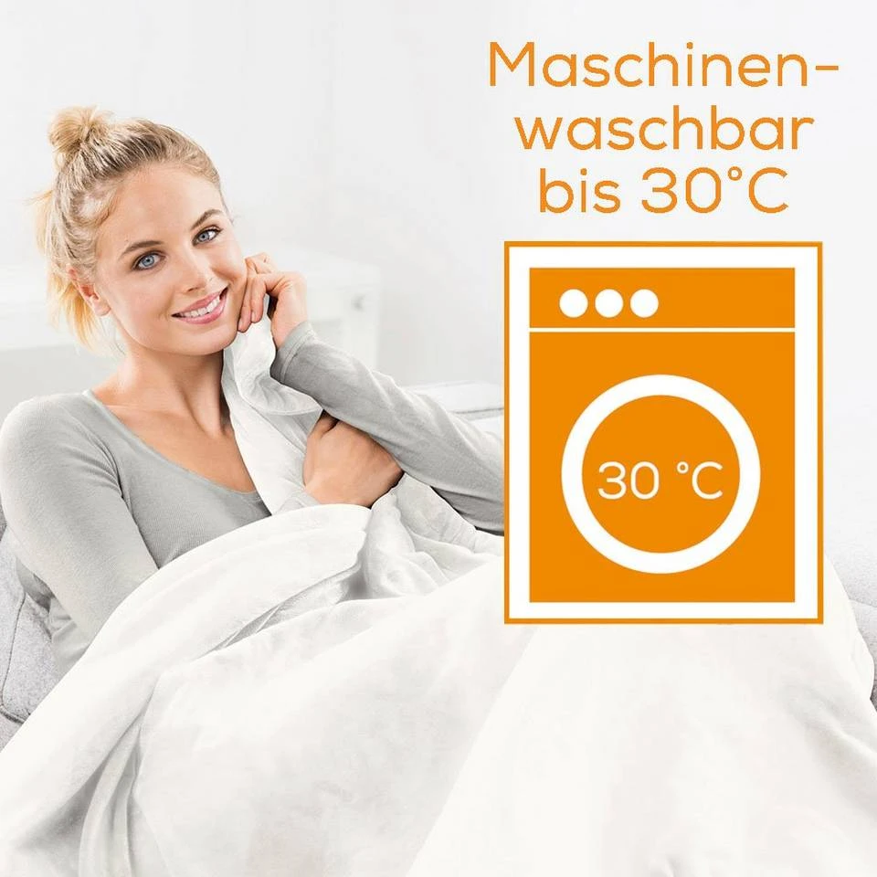 BEURER Heizdecke »HD 75 Cosy White«, 6 elektronisch geregelte Temperaturstufen 6 BEURER Heizdecke »HD 75 Cosy White«, 6 elektronisch geregelte Temperaturstufen – Bild 6