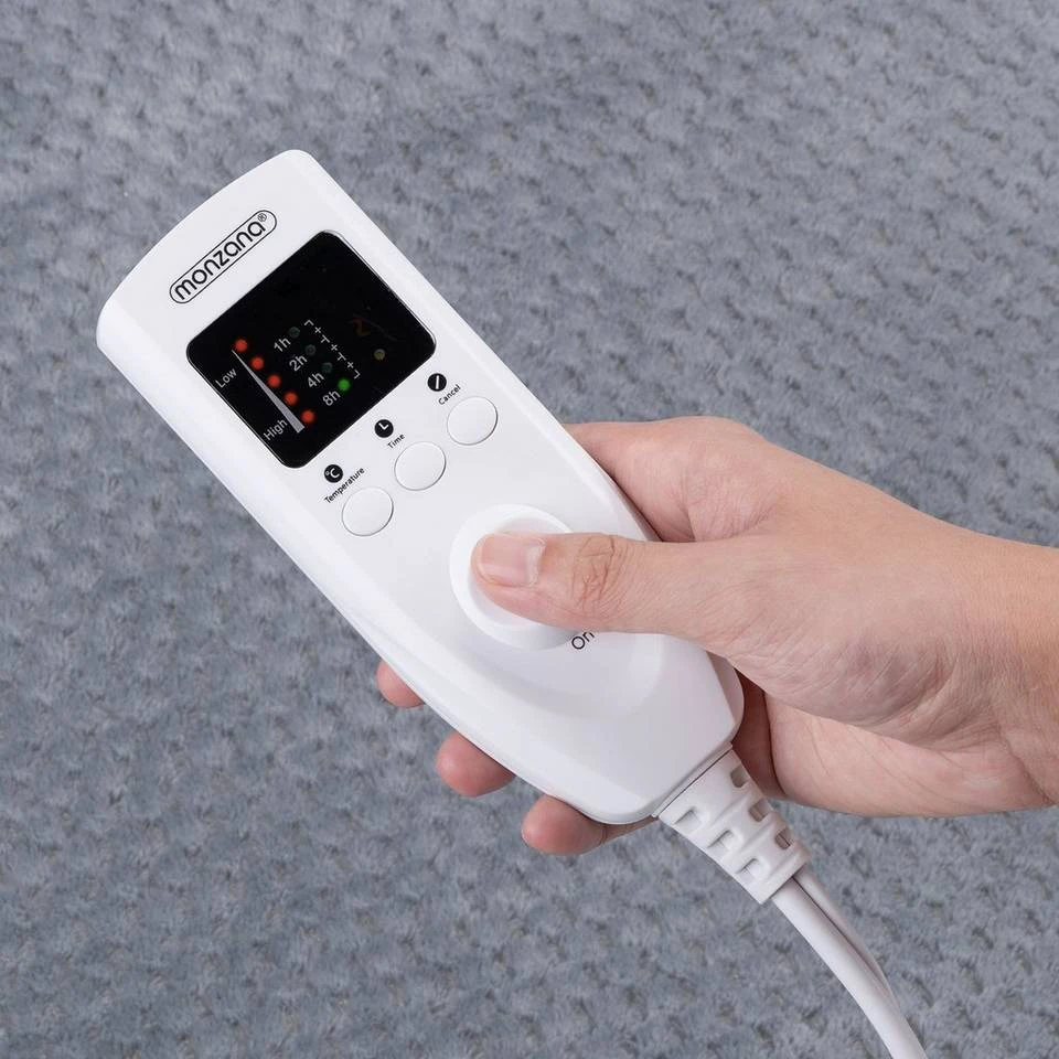 Deuba Heizdecke Beige, Grau 2 Deuba Heizdecke Beige, Grau – Bild 2