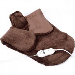 Syntrox Germany Heizdecke »Syntrox Elektrische Massage Heizweste Yakutat braun«