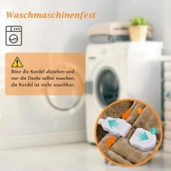 Mia&Coco Heizdecke »10 Wärmestufen (25 °C bis 53 °C) Abschaltautomatik waschmaschinengeeignet, 130x160cm, Maschinenwaschbar« -Heizdecken Verkaufsgeschäft 2917625e 9923 431c b19d 8745c480033a