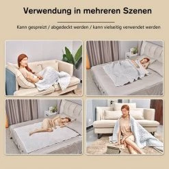 Fortuna Lai Heizdecke »AD 100 W Wärmeyudecke«, mit Temperaturregelung, aus Flanell, 152x127cm, Maschinenwaschba -Heizdecken Verkaufsgeschäft 3057887e 0e71 4db0 8cbb 80fc2ee40a08