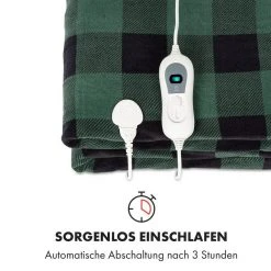 Klarstein Heizdecke »Dr. Watson XXL Heizdecke 3 Leistungsstufen waschbar 200x180cm Mikroplüsch«, Wärmedecke elektrische Heizdecke mit Abschaltautomatik beheizbare Decke Kuscheldecke -Heizdecken Verkaufsgeschäft 3198704f 1397 5454 b7d8 3071d4d34903