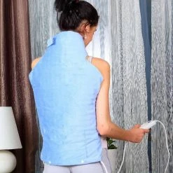 Syntrox Germany Heizdecke »Syntrox Elektrische Heizweste mit Fernbedienung blau«