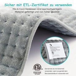 Mia&Coco Heizpad »Heizpad mit Abschaltautomatik«, für langanhaltende und wohltuende Wärme -Heizdecken Verkaufsgeschäft 40efc2f0 c2f2 49e5 8592 8c9ef1b20cb4