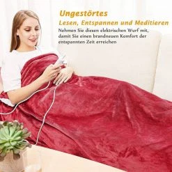 Mia&Coco Heizdecke »10 Wärmestufen (25 °C bis 53 °C) Abschaltautomatik waschmaschinengeeignet, 130x160cm, Maschinenwaschbar« -Heizdecken Verkaufsgeschäft 422227ff c1c8 40d5 a555 dd7eb92a27e1