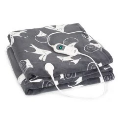 Klarstein Heizdecke »Dr. Watson XXL Heizdecke 3 Leistungsstufen waschbar 200x180cm Coral Fleece«, Wärmedecke elektrische Heizdecke mit Abschaltautomatik beheizbare Decke Kuscheldecke