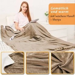 Mia&Coco Heizdecke »10 Wärmestufen (25 °C bis 53 °C) Abschaltautomatik waschmaschinengeeignet, 130x160cm, Maschinenwaschbar« -Heizdecken Verkaufsgeschäft 50118d24 33b3 4232 a78b 65d414ea9aa7