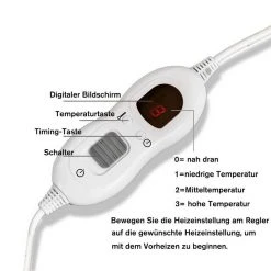 Fortuna Lai Heizdecke »AD 100 W Wärmeyudecke«, mit Temperaturregelung, aus Flanell, 152x127cm, Maschinenwaschba -Heizdecken Verkaufsgeschäft 5e9caa95 29eb 4f30 81c6 df8b4f95427d