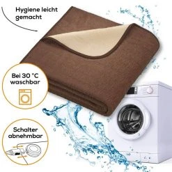 BEURER Heizdecke »HD 100«, 2-tlg., Elektrische Heiz- und Wärmedecke / Fleece-Decke -Heizdecken Verkaufsgeschäft 63fd71c8 c9ab 554e 8c4b 1794316ccc20