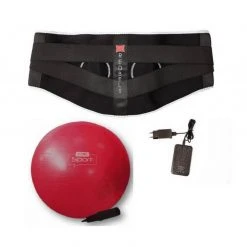 JOKA international Wärmegürtel »Massagegürtel REDBELT und Gymnastikball - Sparset«, 2-tlg., 3facher Massagegürtel