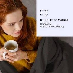 Klarstein Heizdecke »Dr. Watson XL Heizdecke 120 W 3 Temperaturstufen 180 x 130 cm Bedienteil«, Wärmedecke elektrische Heizdecke mit Abschaltautomatik beheizbare Decke Kuscheldecke Braun, Beige, Schwarz, Grau 48 Klarstein Heizdecke »Dr. Watson XL Heizdecke 120 W 3 Temperaturstufen 180 x 130 cm Bedienteil«, Wärmedecke elektrische Heizdecke mit Abschaltautomatik beheizbare Decke Kuscheldecke Braun, Beige, Schwarz, Grau -Heizdecken Verkaufsgeschäft 81009337 92b6 5815 99b6 5be5b1765dda