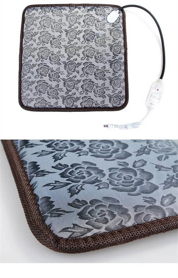 HOBÙBÙME HOBÙBÙME Heizdecke »Elektrische Heizmatte, faltbare Heizmatte für Haustiere, Sitzheizungsmatte, beheizte Fußmatte, Auto-Wärmematte, multifunktionale elektrische Heizmatte für den Winter (nicht mit wiederaufladbarem Akku ausgestattet, 45*45/50*70cm)« Hundetatze, Blume 6 HOBÙBÙME HOBÙBÙME Heizdecke »Elektrische Heizmatte, faltbare Heizmatte für Haustiere, Sitzheizungsmatte, beheizte Fußmatte, Auto-Wärmematte, multifunktionale elektrische Heizmatte für den Winter (nicht mit wiederaufladbarem Akku ausgestattet, 45*45/50*70cm)« Hundetatze, Blume – Bild 6