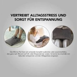 MAXXMEE Heizdecke »Fußwärmer - 3 Wärmestufen - grau« -Heizdecken Verkaufsgeschäft 958d81b7 3759 46cf bab5 9e8f9a562c26