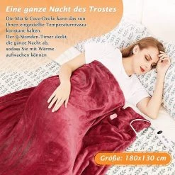 Mia&Coco Heizdecke »10 Wärmestufen (25 °C bis 53 °C) Abschaltautomatik waschmaschinengeeignet, 130x160cm, Maschinenwaschbar« -Heizdecken Verkaufsgeschäft 9a5e3d99 a0e6 4c5c 83c4 b7e93758c3a9