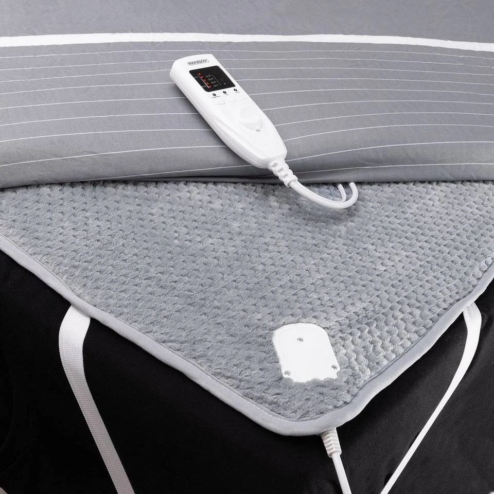 Deuba Heizdecke Beige, Grau 3 Deuba Heizdecke Beige, Grau – Bild 3