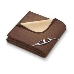 BEURER Heizdecke »HD 100«, 2-tlg., Elektrische Heiz- und Wärmedecke / Fleece-Decke