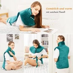 Mia&Coco Heizdecke »Heizdecke für Rücken Schulter Nacken 60x100cm Wärmekissen mit Abschaltautomatik, Schnelle Erwärmung, mit Taillenriemen, Rückenwärmer Heizdecke 3 Heizstufen, Auto-OFF-Timer, Flanellmaterial, Waschbar«, mit hochwertigem Sicherheitssystem Grau, Blau, Rot -Heizdecken Verkaufsgeschäft a61e8b6a 5472 4a93 bd2b 5760ccee1b4b