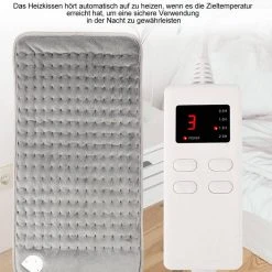 DESI-LEB Heizdecke »Heizkissen mit Abschaltautomatik 1,5 Stunden für Rücken Nacken Schulter Elektrisch Wärmekissen 6 Stufen Temperaturstufen Schnell Heiztechnik, 30x60cm Komfort Grau« 15 DESI-LEB Heizdecke »Heizkissen mit Abschaltautomatik 1,5 Stunden für Rücken Nacken Schulter Elektrisch Wärmekissen 6 Stufen Temperaturstufen Schnell Heiztechnik, 30x60cm Komfort Grau« -Heizdecken Verkaufsgeschäft a906b901 0665 410f 9b79 c0bc9904d6cf