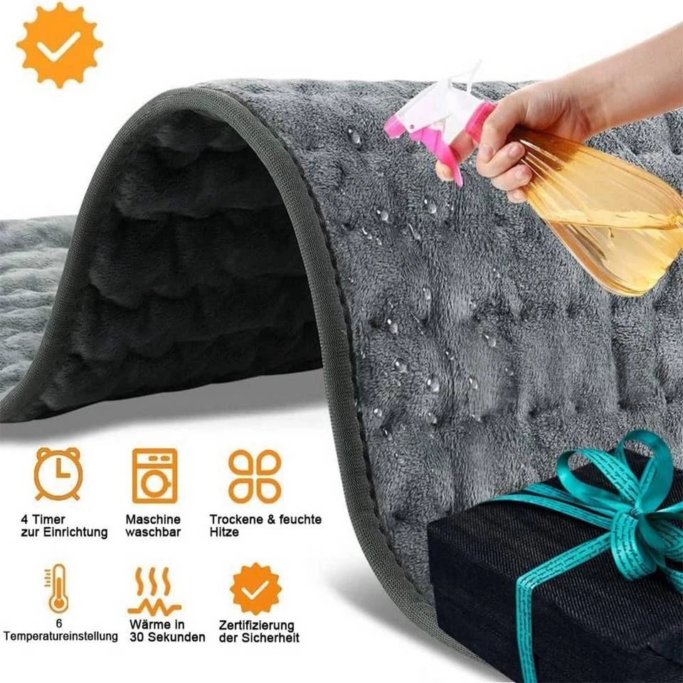 BEARSU Heizdecke »Heizkissen für trockene und feuchte, Wärmekissen (30 X 60 cm)«, 1-tlg. 3 BEARSU Heizdecke »Heizkissen für trockene und feuchte, Wärmekissen (30 X 60 cm)«, 1-tlg. – Bild 3