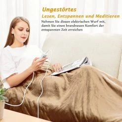 Mia&Coco Heizdecke »10 Wärmestufen (25 °C bis 53 °C) Abschaltautomatik waschmaschinengeeignet, 130x160cm, Maschinenwaschbar« -Heizdecken Verkaufsgeschäft ad06584f 5538 4e7f 9abc 39bd290c67c9