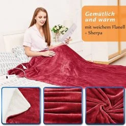 Mia&Coco Heizdecke »10 Wärmestufen (25 °C bis 53 °C) Abschaltautomatik waschmaschinengeeignet, 130x160cm, Maschinenwaschbar« -Heizdecken Verkaufsgeschäft af89e271 28b7 4357 9ee2 2a07afc9427e