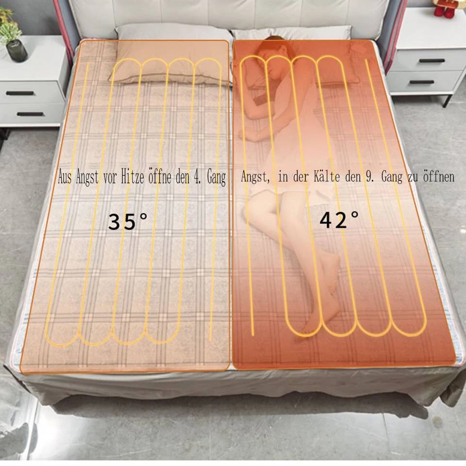 Favson Heizdecke »150 x 80 cm Heizkissen mit Abschaltautomatik, Wärmepads Elektrische« 5 Favson Heizdecke »150 x 80 cm Heizkissen mit Abschaltautomatik, Wärmepads Elektrische« – Bild 5