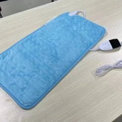 ZERYER Heizdecke »Heizdecke Büro Zuhause Winter Schulter- und Nackenknieschützer« Brau, Grau