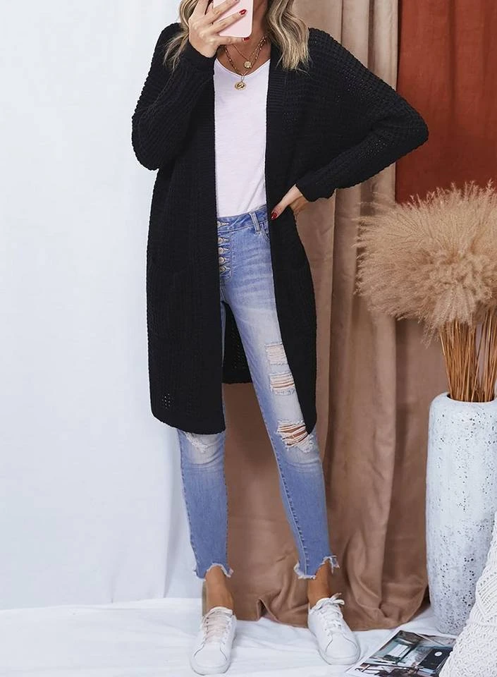 Housruse Heizdecke »Langarm-Pullover-Cardigan für Frauen« 3 Housruse Heizdecke »Langarm-Pullover-Cardigan für Frauen« – Bild 3