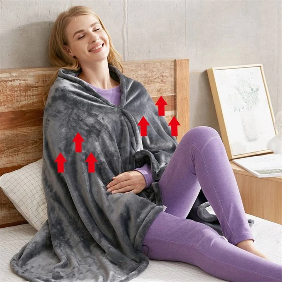 HOBÙBÙME HOBÙBÙME Heizdecke »USB-Heizdecke, wiederaufladbares Heizkissen, wärmende elektrische Sofadecke aus Korallenfleece, Wärmedecke für das Auto, 3-stufige Temperaturregelung und multifunktionale elektrische Heizdecke für den Winter(150*85CM)« 1 HOBÙBÙME HOBÙBÙME Heizdecke »USB-Heizdecke, wiederaufladbares Heizkissen, wärmende elektrische Sofadecke aus Korallenfleece, Wärmedecke für das Auto, 3-stufige Temperaturregelung und multifunktionale elektrische Heizdecke für den Winter(150*85CM)«