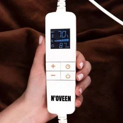 Noveen Heizdecke »Heizdecke, Groß Wärmedecke 180 X 130 Cm Superweich Warme Decke, Braun Heizdecke mit Abschaltautomatik & fernbedienung mit 10 Stufen« -Heizdecken Verkaufsgeschäft ccb4e1e2 8420 4d52 a171 8644d279bb35