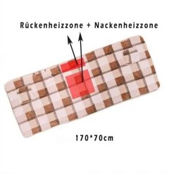 HOBÙBÙME HOBÙBÙME Heizdecke »USB-Heizdecke, wiederaufladbare Heizmatte mit 3 Temperaturstufen und Timerfunktion, Korallenfleece-Heizdecke, Auto-Wärmedecke, multifunktionale elektrische Winter-Heizdecke« Khaki, Grau -Heizdecken Verkaufsgeschäft ccd4cd11 6dc2 445f b59e 4e031857f4cb