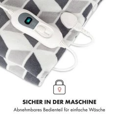 Klarstein Heizdecke »Dr. Watson XXL Heizdecke 3 Leistungsstufen waschbar 200x180cm Mikroplüsch«, Wärmedecke elektrische Heizdecke mit Abschaltautomatik beheizbare Decke Kuscheldecke -Heizdecken Verkaufsgeschäft ccf85773 6fc5 55d3 b3d5 3db9c9a65c62