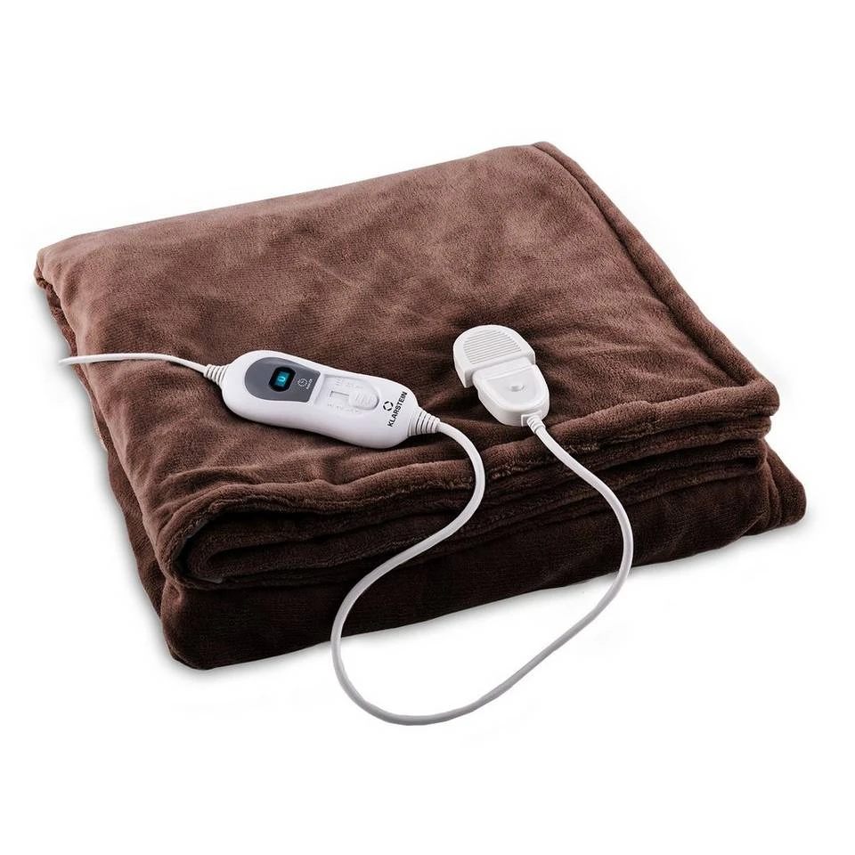 Klarstein Heizdecke »Dr. Watson XL Heizdecke 120 W 3 Temperaturstufen 180 x 130 cm Bedienteil«, Wärmedecke elektrische Heizdecke mit Abschaltautomatik beheizbare Decke Kuscheldecke Braun, Beige, Schwarz, Grau 24 Klarstein Heizdecke »Dr. Watson XL Heizdecke 120 W 3 Temperaturstufen 180 x 130 cm Bedienteil«, Wärmedecke elektrische Heizdecke mit Abschaltautomatik beheizbare Decke Kuscheldecke Braun, Beige, Schwarz, Grau – Bild 24