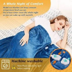 Mia&Coco Heizdecke »10 Wärmestufen (25 °C bis 53 °C) Abschaltautomatik waschmaschinengeeignet, 130x160cm, Maschinenwaschbar« -Heizdecken Verkaufsgeschäft f11602a8 1851 4579 bd00 3f717e176d59