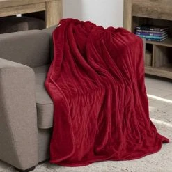 sinnlein Heizdecke, Wärmedecke aus Plüsch, elektrische Heizdecke mit Abschaltautomatik, Kuscheldecke mit Timerfunktion und 9 Temperaturstufen, waschbar bis 40°C, Digitalanzeige Creme, Weinrot, Anthrazit, Braun -Heizdecken Verkaufsgeschäft f247a75d ba97 59c2 879f b22ba2780334